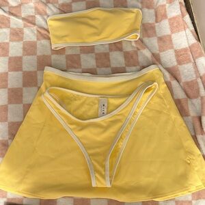 Willow Yellow Bikini Set